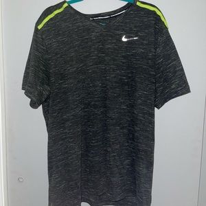 Black and neon shirt